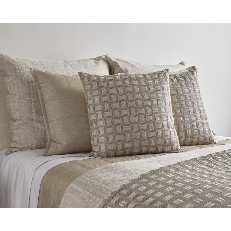 Ann Gish Collonade Embroidered Padded Throw Wayfair